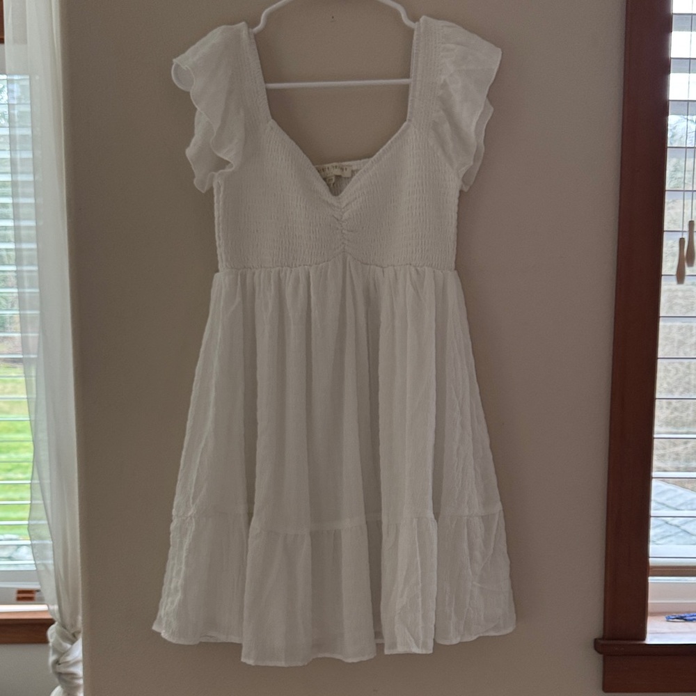 White Mini Dress